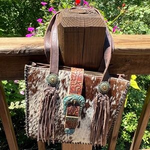 Concealed Carry Cow Hide Bag